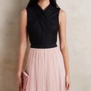 (Anthro) HD in Paris Darla Tulle Dress Pink/Black